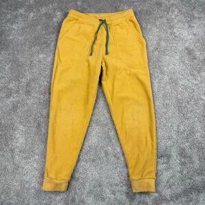 Patagonia Micro D Joggers Pant Dried Mango Yellow Kids Size S Gorpcore Outdoorsy